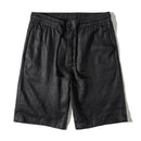 Men Shorts Pure Linen Casual Summer Trend Waist Loose Pants Thin Linen Men's Shorts