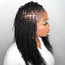 Black Pearl High Quality Human Hair Kinky Bulk Hair for Braiding Mini Twist Hair Afro Kinkys Bulk for Protective