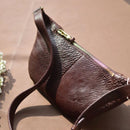 Retro waist pack small chest leather waist pack casual small waist pack outdoor small bag crossbody