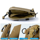 Waterproof Pouch Portable Key Change Purse Wallet Travel Kit Coin Mini Purse & Card Slots And Zippers Pouch