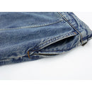 Denim Long Skirt Women Casual Wide Long Skirt Chic Lady Female Clothing