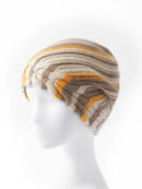 Premium Cashmere Colored Stripes Beanies Women Knitted Hat Soft Warm Winter Cable Skull Watch Cap Hair Bonnet Men
