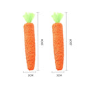 Carrots Ornament Easter Carrot for Happy Easter Home Party Decorations Kids Gifts DIY Wreath Supplies