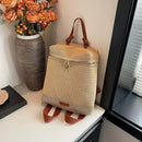 Women Handbags Designer Panelled Shoulder Crossbody Bags Casual Summer Beach Backpacks