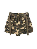 Skirts Cargo Skirt Autumn Winter Woman Skirt Streetwear Short Skirts Pockets For Women