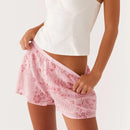 Women Sequin Sparkle Beaded Mini Shorts Low Rise Pearl Bottoms Summer