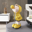 Creative Bubble Boy Statue Living Room Art Sculpture Home Desktop Decoration Nordic Style Decor Art Crafts Gifts