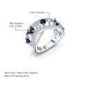 Jewels Light Luxury Design and High Grade Natural Diopside Prosperous Series 925 Silver Inlaid