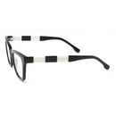Square Optical Glasses Frame For Women Cat Eye Prescription Eyeglasses Eyewear Frame Havana 54mm