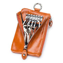 Multifunction Key Card Coin Wallet Leather Pouch Outdoor