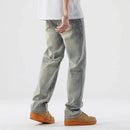 Men Straight Nostalgic Pants Trend for Spring and Summer