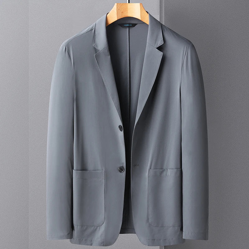 Slim senior feel leisure suit jacket