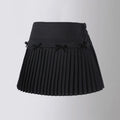 Spring Autumn Toddler Teenage Clothes Preppy Children Short Skirts Girls Pleated Bow Skirt