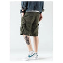 Summer Casual Men's Short Pants Large Pocket Five-Point Shorts