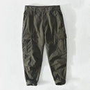 Green cargo pants on a white background, Obroi