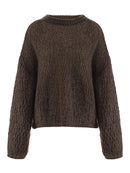 Women's Sweater Round Neck Wool  Knitted Pullovers Autumn