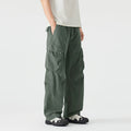 Spring Summer Cargo Pants Men Loose Casual Outdoor Pants Straight Trousers