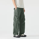 Spring Summer Cargo Pants Men Loose Casual Outdoor Pants Straight Trousers