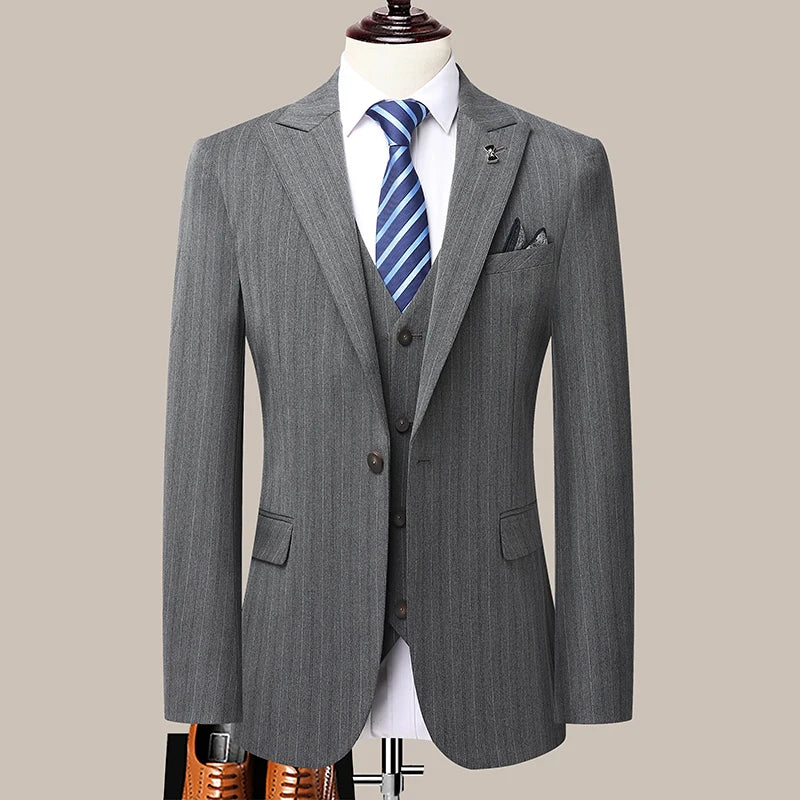 British style party slim-fitting business wedding dress men suit