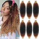 Woman with styled hair and hair extensions showing ombre color transition, Obroi