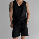 Summer Casual Sweat-absorbing Tank Top Men Breathable Versatile Loose Top