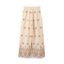 Autumn Women Clothing American Versatile Casual Series Embroidered Loose Pants