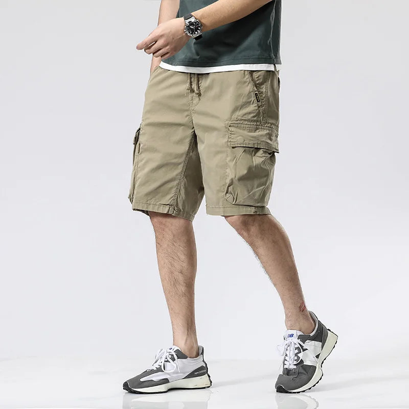 Men's Overalls Casual Pants Breathable Beach Breathable Cargo Short