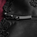 Harness Brocade Draw String Women Leather Corset Embroidery belt