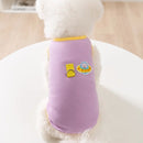 Spring Summer Pet Clothes Kitten Puppy Cute Tank Top Small and Medium-sized Dog Breathable Vest Poodle