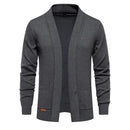 Winter Cotton Cardigan for Men Quality Men Sweater Turn Down Collar Knitted Sweaters for Men