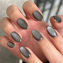 Eye Almond Fake Nails Pointed Head Wearable Manicure Nail Full Cover Press on Nails Women