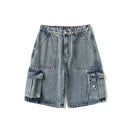 Men Shorts Denim Shorts Loose Fit Cargo Spring Summer