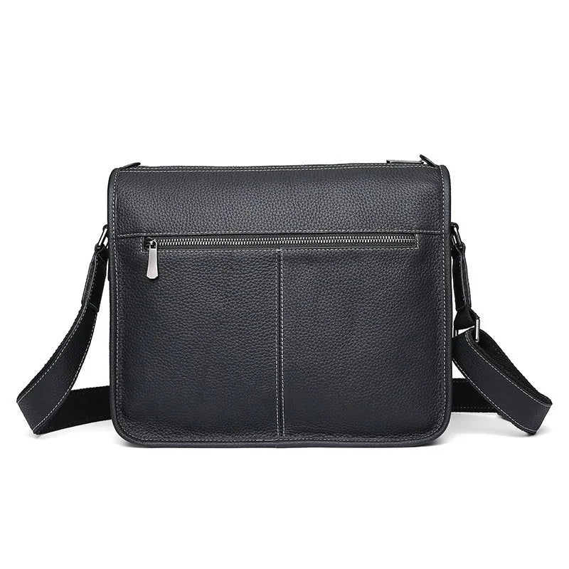 Men's Genuine Leather Messenger Bags Business Crossbody Bags Leather Bags