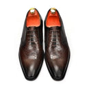 Oxford Men Dress Shoes Wedding Best Man Shoe Genuine Leather Office Formal Designer Shoes for Men