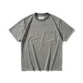 Gray t-shirt with a small logo on a white background, Obroi