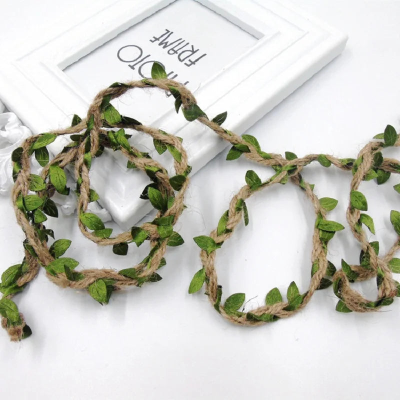 Weaving Hemp Rope DIY Wedding Birthday Wedding Decoration Rattan Gift Bouquet Packaging Rope 5mm