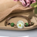 Handmade Ceramic Beads Charm Gift Women's Bracelet Jewelry