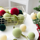 Velvet Christmas Ball Christmas Tree Small Pendant Festive Atmosphere Decoration Layout Scene Props Xmas