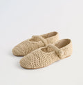 Spring Summer Weave Knit Crochet Flats Mary Jane Flat Heel Boat Shoes Oxfords Loafers Casual Beach Shoes