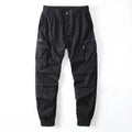 Mens Cargo pants Khaki Military Green Casual Slim Fit Jogging Trousers Male