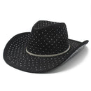 Autumn Denim Men's Top Panama Jazz Hat Bent Edge Large Brim