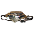 Leather Travel Retro Fanny Waist Belt Bag Chest Pack Sling Bag Case For men