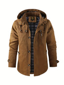 Vintage Winter Clothes for Men Jackets Mens Parkas Coat Down Light Parka Male Men's Cold