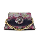 Elegant Woman Peep Toe High Heels Pumps Shoe and Bags Set African Ladies Shoes and Bag Set