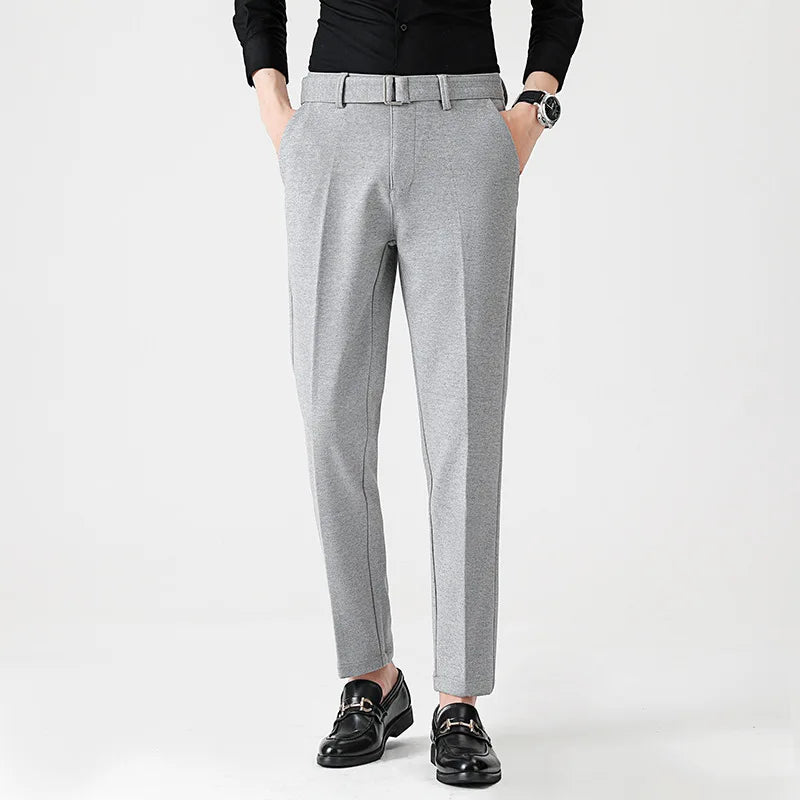 Winter and Autumn Men Casual Cotton Pants Male Ankle Length Pants