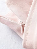 Women Summer  Slim Pleated Cute Chic Heart Belt Mini Skirt Streetwear