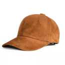 Classic Leather Hat for Men Casual Versatile Kid Suede Leather Autumn Baseball Caps Male