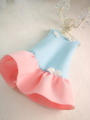 Summer Wings Luxury Holiday Dress Wedding Children Kid Clothes For Baby Girl Dress