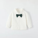 Child Christmas Day for Boys Clothes Outfits Kids Boy Gentleman Sets Winter Velvet Coats Jacket