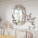 Wall Mirror Modern Irregular Accent Mirror Artistic Decor